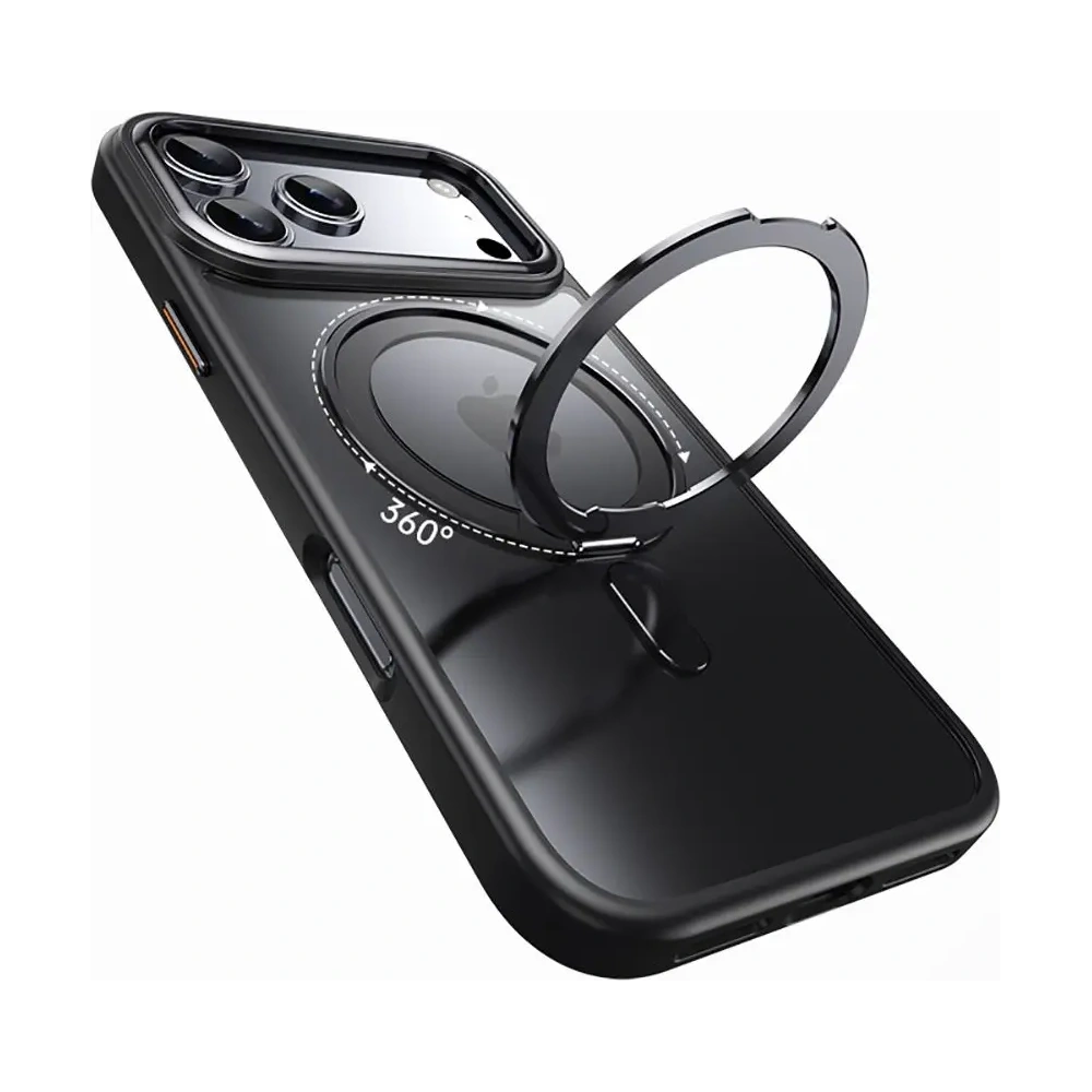 Etui Tech-Protect Magring MagSafe do Apple iPhone 17 Pro Max Matte Black