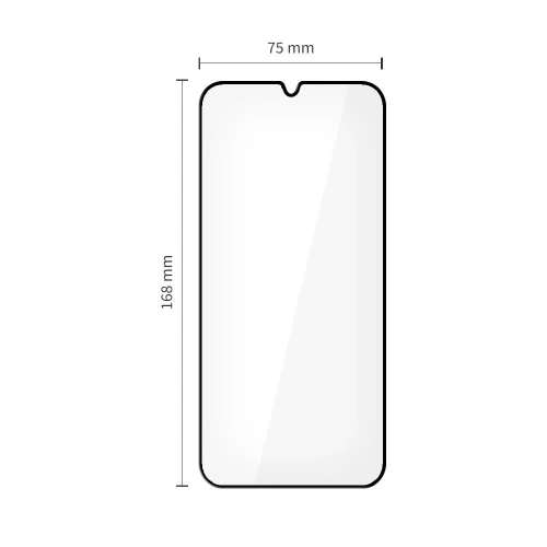 Szkło hartowane Tech-Protect Glass Fit+ do Xiaomi Poco M7 Black [2 PACK]