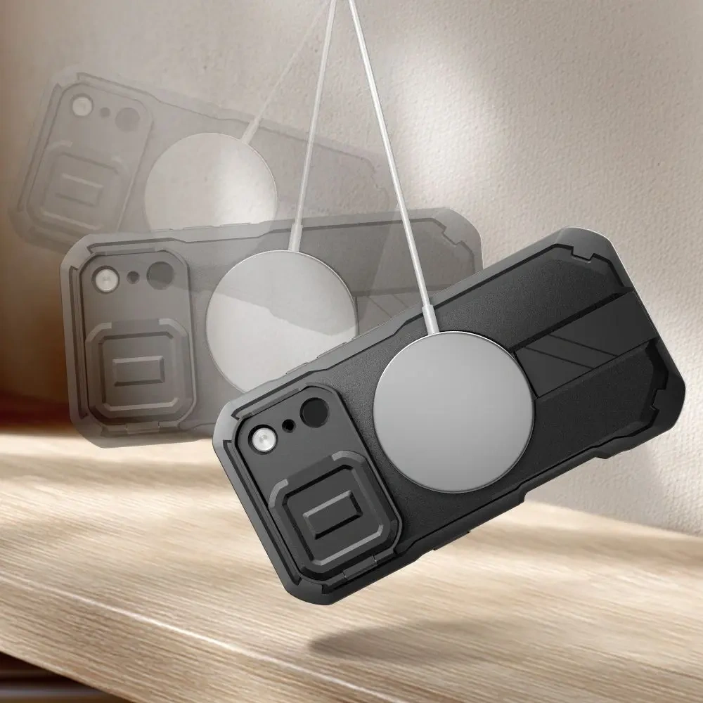 Etui Tech-Protect Kevlar MagSafe do Apple iPhone 17 Pro Max Black