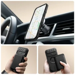Etui Tech-Protect Kevlar MagSafe do Apple iPhone 17 Air Black
