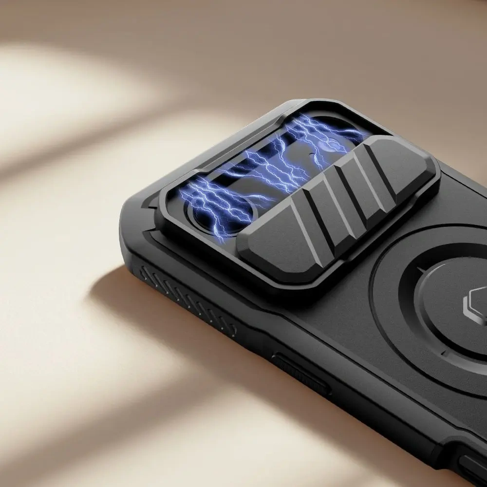 Etui Tech-Protect Kevlar MagSafe do Apple iPhone Air Black