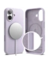 Etui Ringke Silicone Magnetic MagSafe do Apple iPhone 17 Light Purple