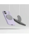 Etui Ringke Silicone Magnetic MagSafe do Apple iPhone 17 Light Purple