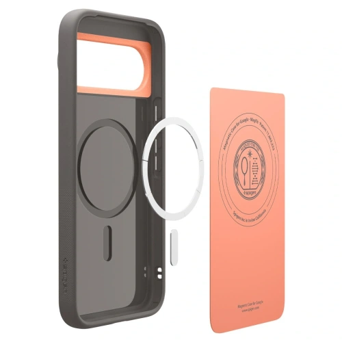 Etui Spigen Nano Pop Mag MagSafe do Google Pixel 10 / 10 Pro Papaya Grey
