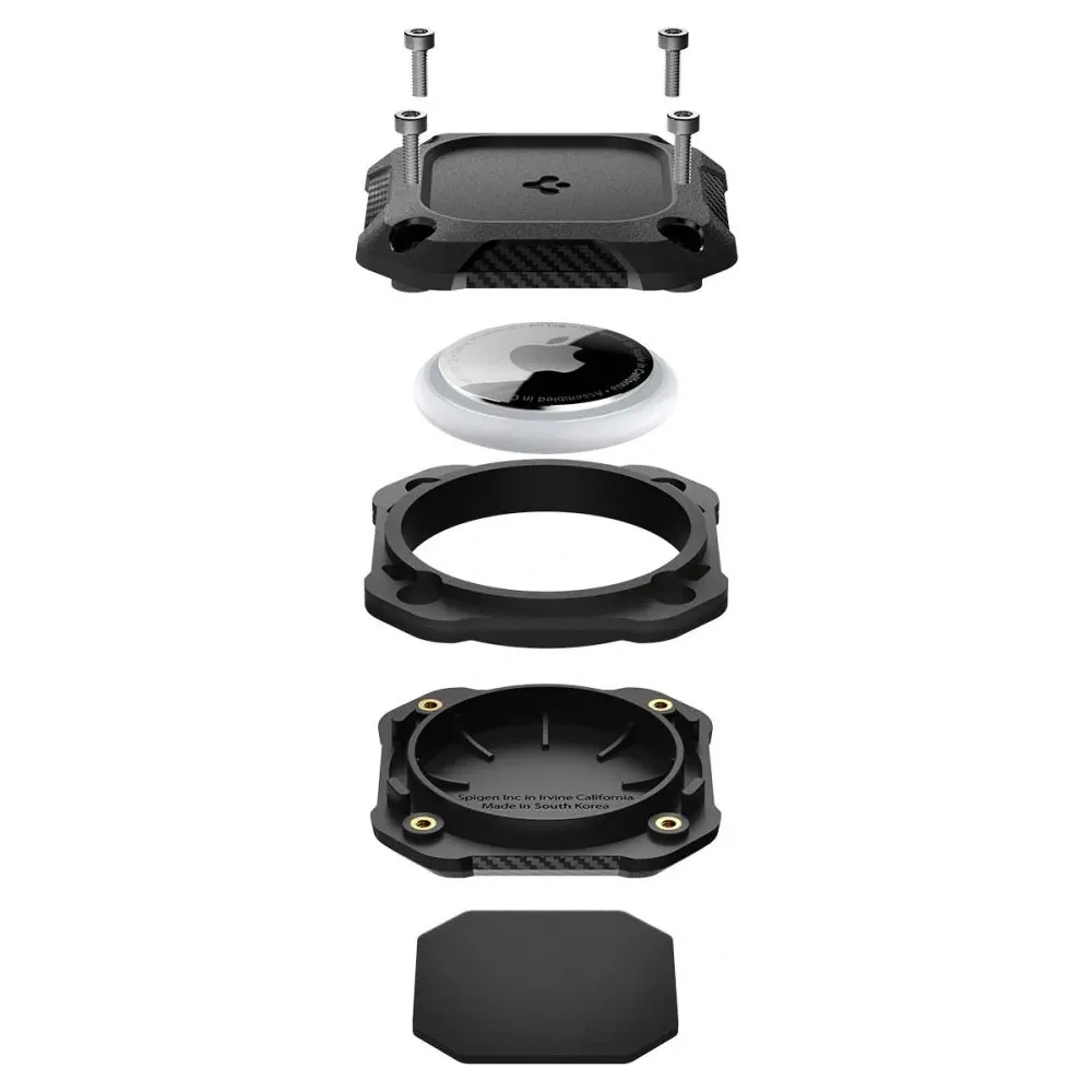 Etui Spigen Tough Armor do Apple AirTag 1 / 2 Black