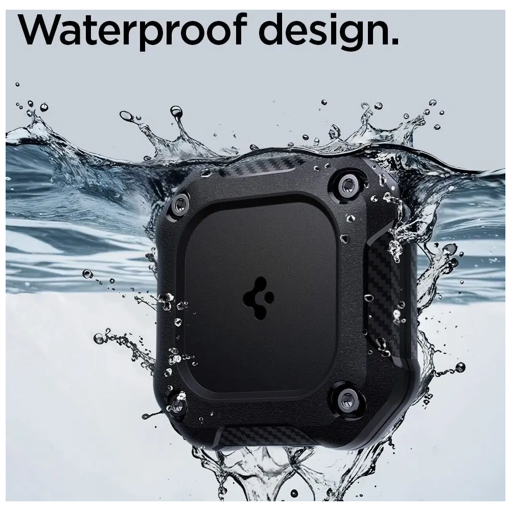 Etui Spigen Tough Armor do Apple AirTag 1 / 2 Black