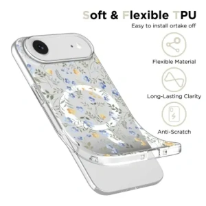 Etui Tech-Protect Flexair MagSafe do Apple iPhone 17 Air Spring Flowers