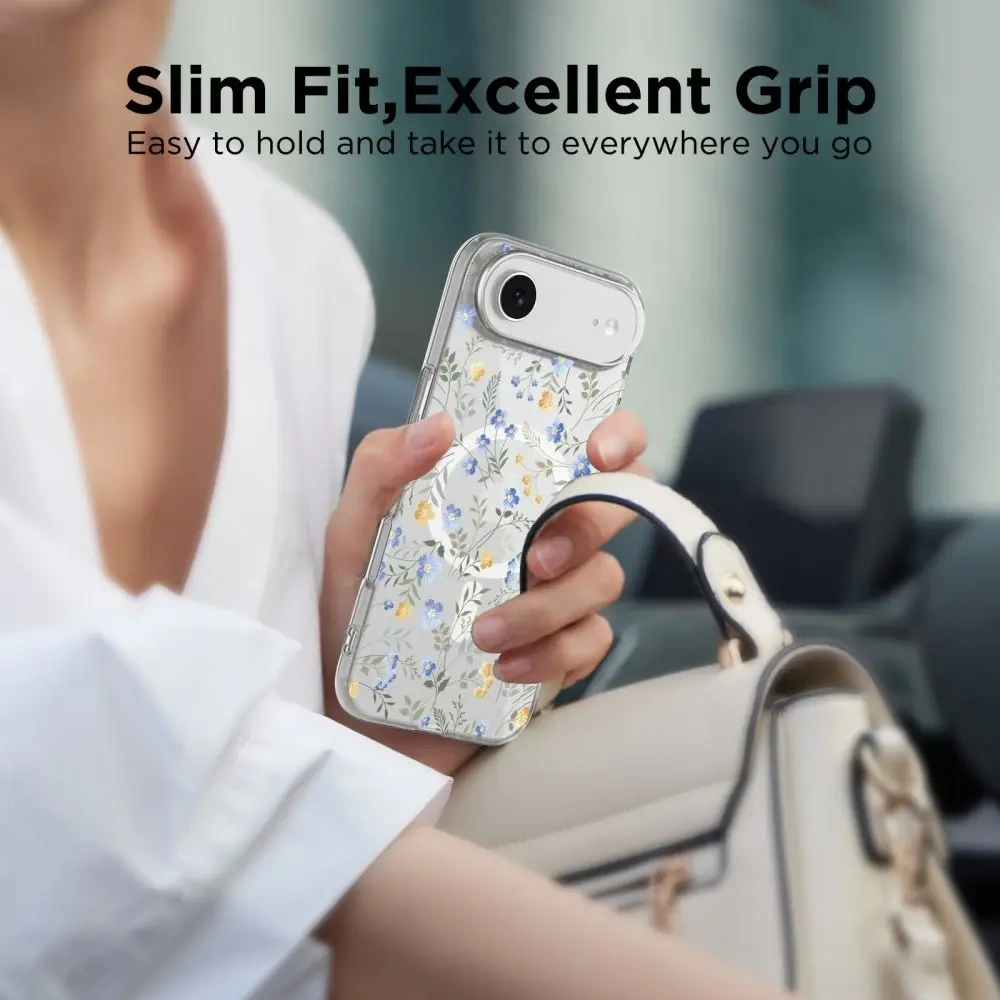 Etui Tech-Protect Flexair MagSafe do Apple iPhone Air Spring Flowers