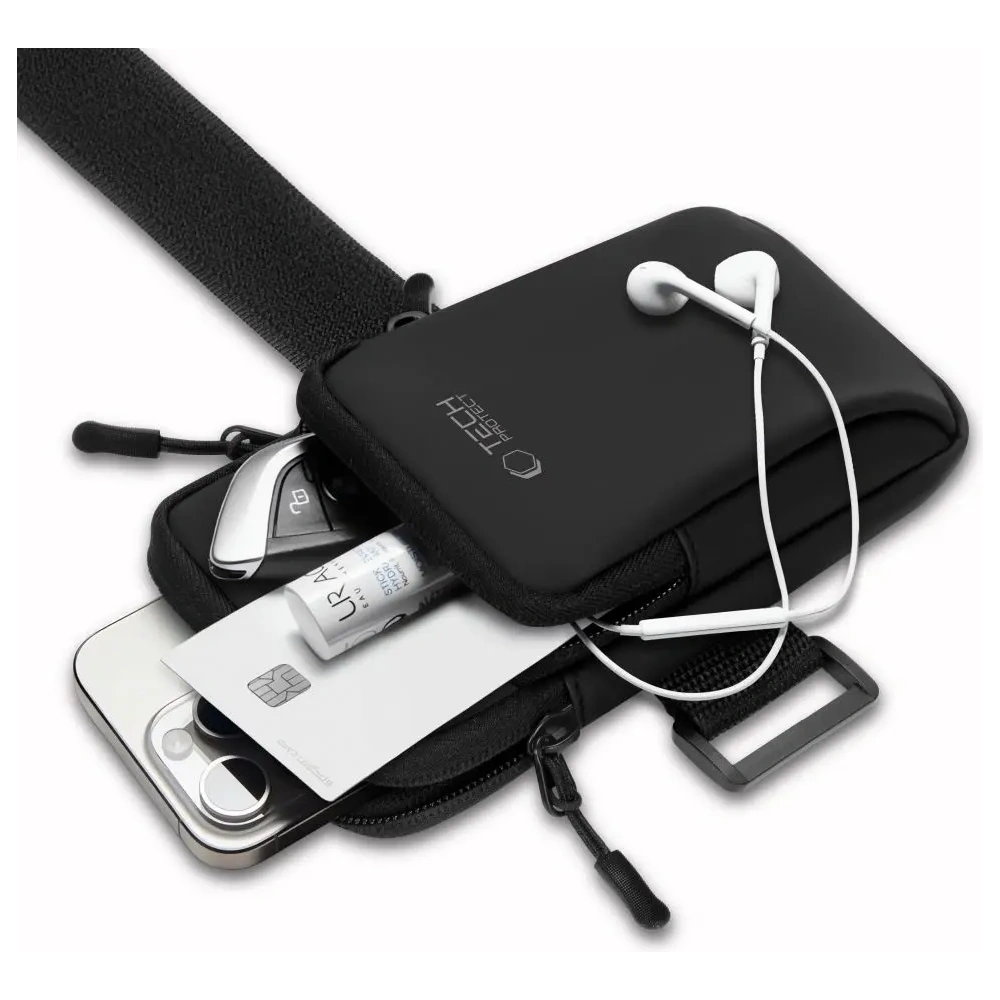 Etui na ramię Tech-Protect M7 Universal Sport Armband Black/black