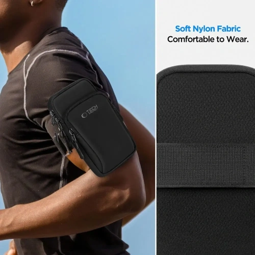 Etui na ramię Tech-Protect M7 Universal Sport Armband Black/black