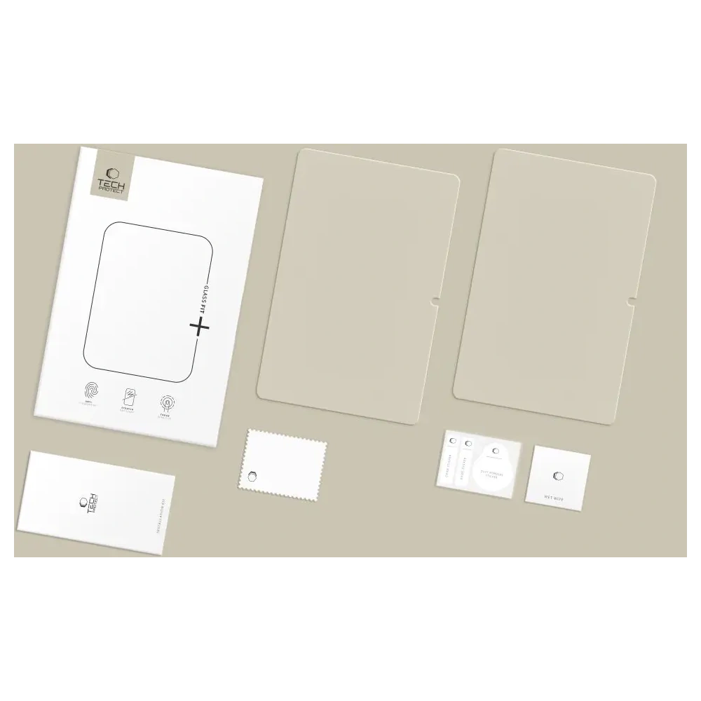 Szkło hartowane Tech-Protect Glass Fit+ do Samsung Galaxy Tab S10 Lite 10.9 X400 / X406b Clear [2 PACK]