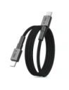 Kabel Tech-Protect Ultraboost DNA MagTwist USB-C Cable PD 100W / 5A 200cm Iron Grey