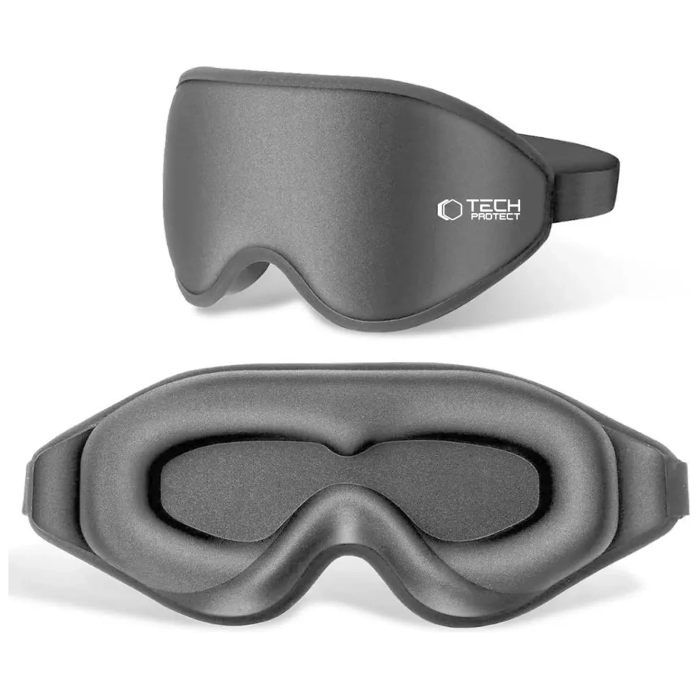 Opaska na oczy Tech-Protect Eyeshade Sleep Mask Grey
