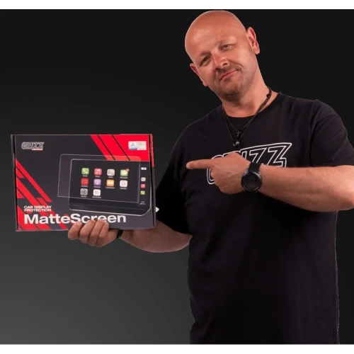 Folia matowa GrizzGlass CarDisplay Protection do Volvo S60 Recharge (2023-2025)