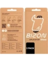 Szkło hartowane z ramką do łatwej aplikacji Bizon Glass Aplikator do Apple iPhone 17 Air [2 PACK]