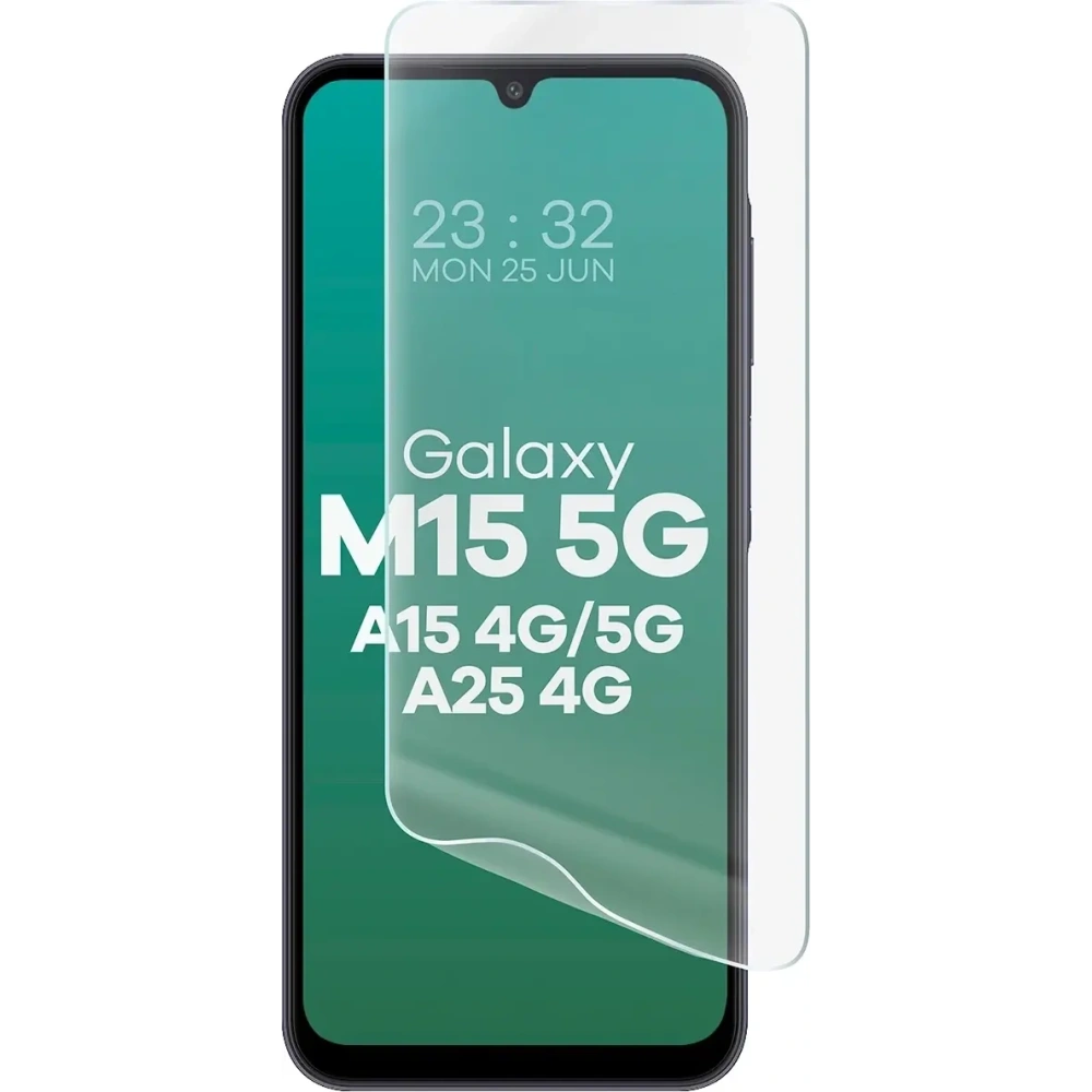 Folia hydrożelowa na ekran Bizon Glass Hydrogel Front do do Samsung Galaxy A15 4G / 5G / A25 5G / M15 5G