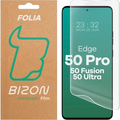 Folia hydrożelowa na ekran Bizon Glass Hydrogel Front do Motorola Edge 50 Pro / 50 Fusion / 50 Ultra