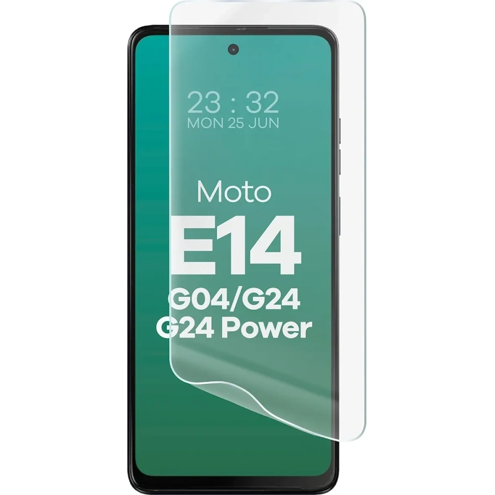 Folia hydrożelowa na ekran Bizon Glass Hydrogel Front do Motorola Moto G04 / G24 / G24 Power / E14