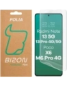Folia hydrożelowa na ekran Bizon Glass Hydrogel Front do Xiaomi POCO X6 / Redmi Note 13 5G / Redmi Note 13 Pro 4G / 5G / POCO M6 Pro 4G
