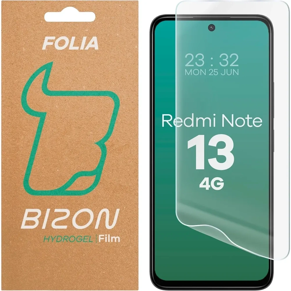 Folia hydrożelowa na ekran Bizon Glass Hydrogel Front do Xiaomi Redmi 13 4G