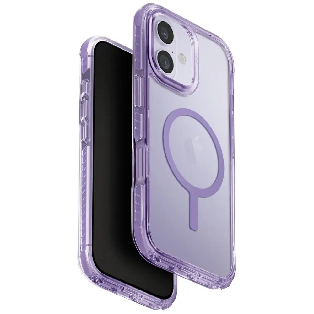 Etui UNIQ Combat do Apple iPhone 17 MagClick Charging lilak