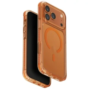 Etui UNIQ Combat do Apple iPhone 17 Pro Max MagClick Charging pomarańczowy