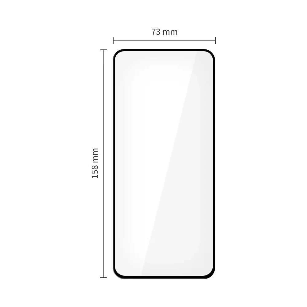 Szkło hartowane Tech-Protect Glass Fit+ do Samsung Galaxy S25 FE Black [2 PACK]