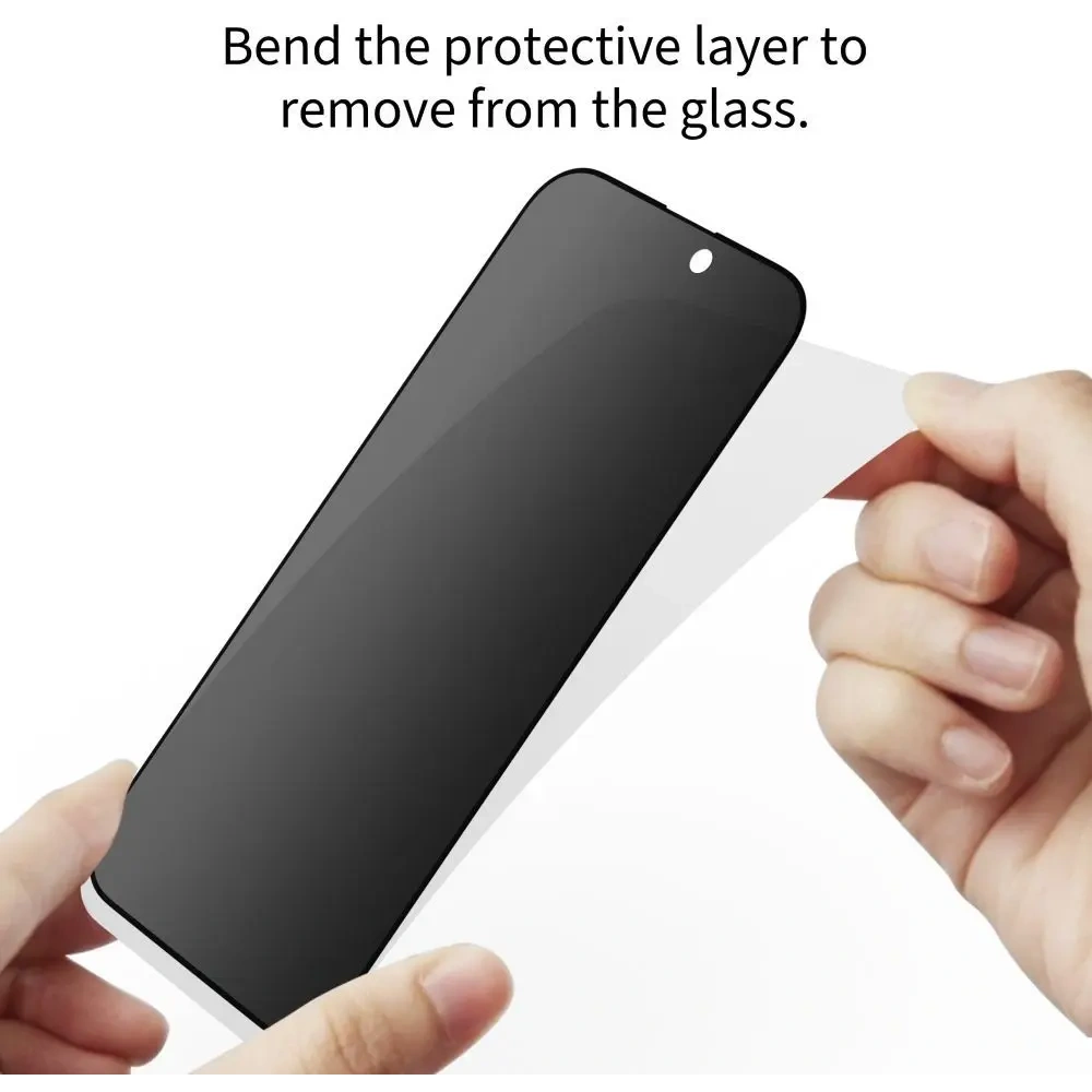 Szkło prywatyzujące Tech-Protect Glass Spy+ do do Samsung Galaxy S25 FE Privacy [2 PACK]