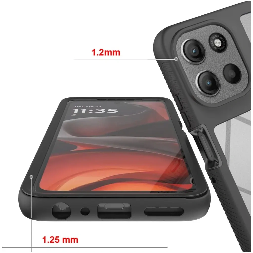 Etui Tech-Protect Defense do Motorola Moto G56 5G Black