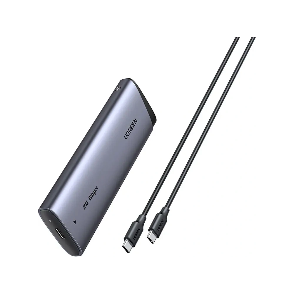 Obudowa na dysk SSD UGREEN CM767 USB-C M.2 NVMe/SATA