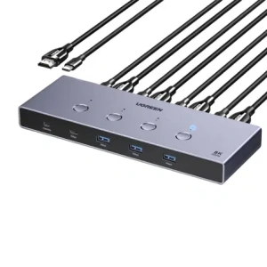 Przełącznik Switch KVM UGREEN AK701 4w1 HDMI 60Hz