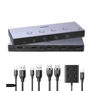 Przełącznik Switch KVM UGREEN AK701 4w1 HDMI 60Hz