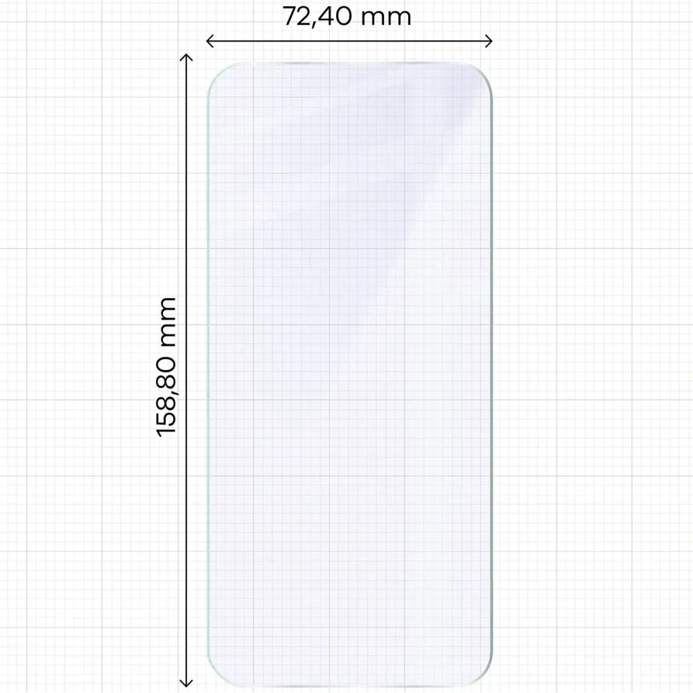 Elastyczne szkło hybrydowe Bizon Glass Mule do Google Pixel 10 Pro XL