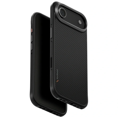 Etui UNIQ Keva do Apple iPhone 17 Air MagClick Charging czarny