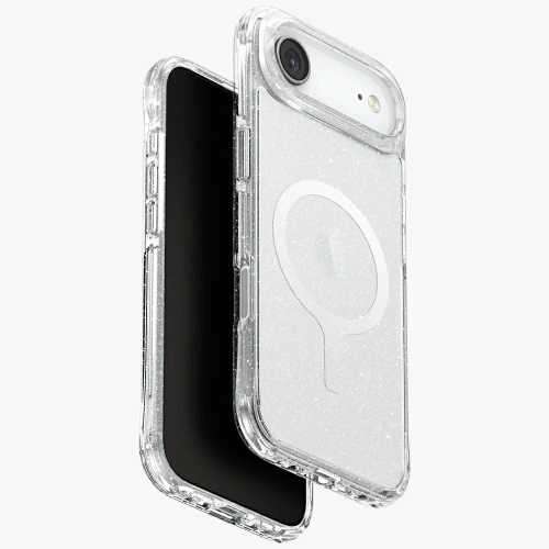 Etui UNIQ LifePro Xtreme do Apple iPhone 17 Air MagClick Charging przezroczysty/brokat