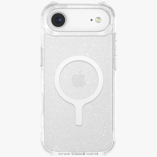 Etui UNIQ LifePro Xtreme do Apple iPhone 17 Air MagClick Charging przezroczysty/brokat