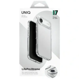 Etui UNIQ LifePro Xtreme do Apple iPhone 17 Air przezroczysty