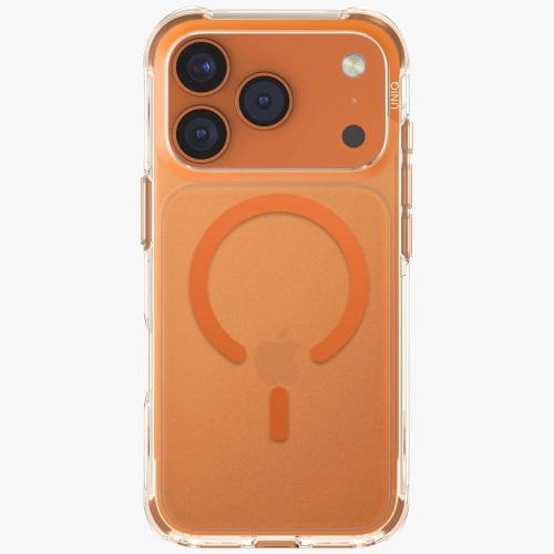 Etui UNIQ LifePro Xtreme do Apple iPhone 17 Pro MagClick Charging pomarańczowy