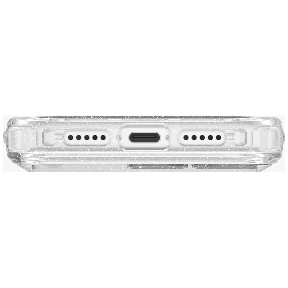 Etui UNIQ LifePro Xtreme do Apple iPhone 17 Pro MagClick Charging przezroczysty/brokat