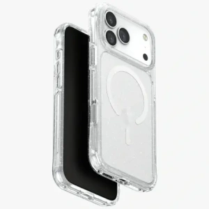 Etui UNIQ LifePro Xtreme do Apple iPhone 17 Pro Max MagClick Charging przezroczysty/brokat