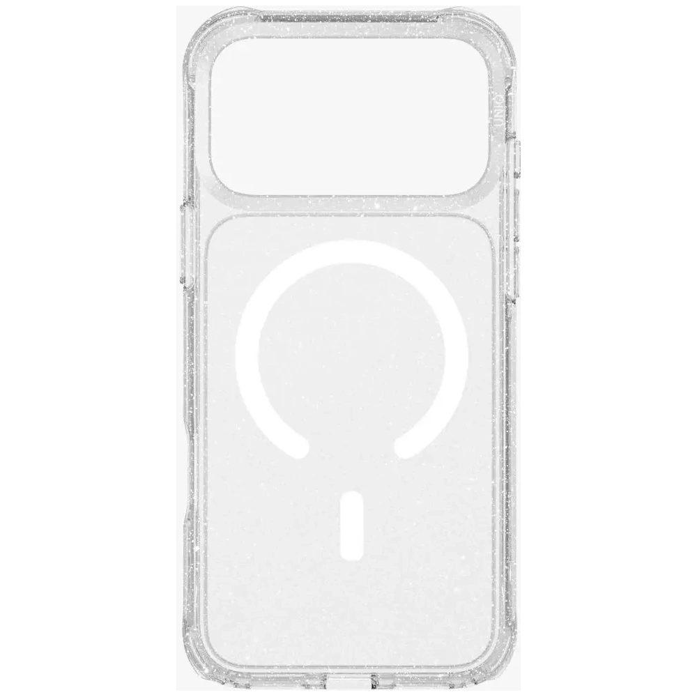 Etui UNIQ LifePro Xtreme do Apple iPhone 17 Pro Max MagClick Charging przezroczysty/brokat