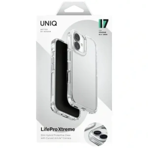 Etui UNIQ Lifepro Xtreme do Apple iPhone 17 przezroczysty