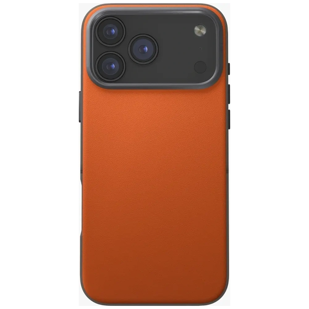 Etui UNIQ Lyden DS do Apple iPhone 17 Pro Max MagClick Charging pomarańczowo/szary