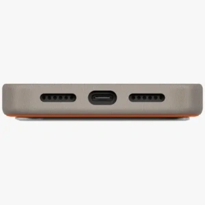 Etui UNIQ Lyden DS do Apple iPhone 17 Pro Max MagClick Charging pomarańczowo/szary