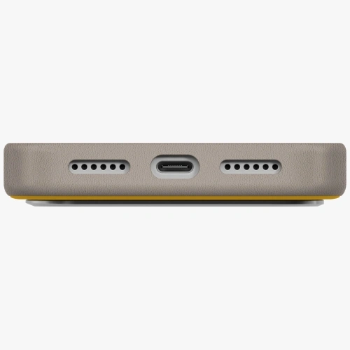 Etui UNIQ Lyden DS do Apple iPhone 17 Pro Max MagClick Charging zółto/szary