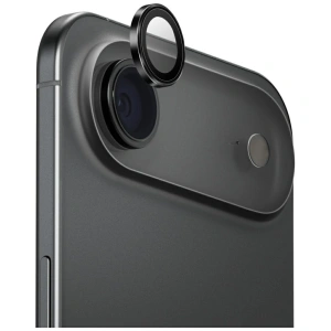 Szkło na obiektyw aparatu UNIQ Optix Aluminium Camera Lens Protector do Apple iPhone Air z aplikatorem czarny