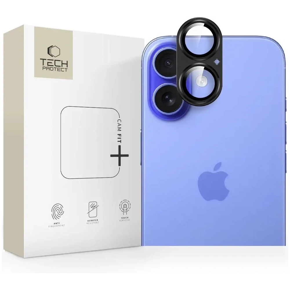 Osłona aparatu Tech-Protect Camfull Fit+ do Apple iPhone 17 Black