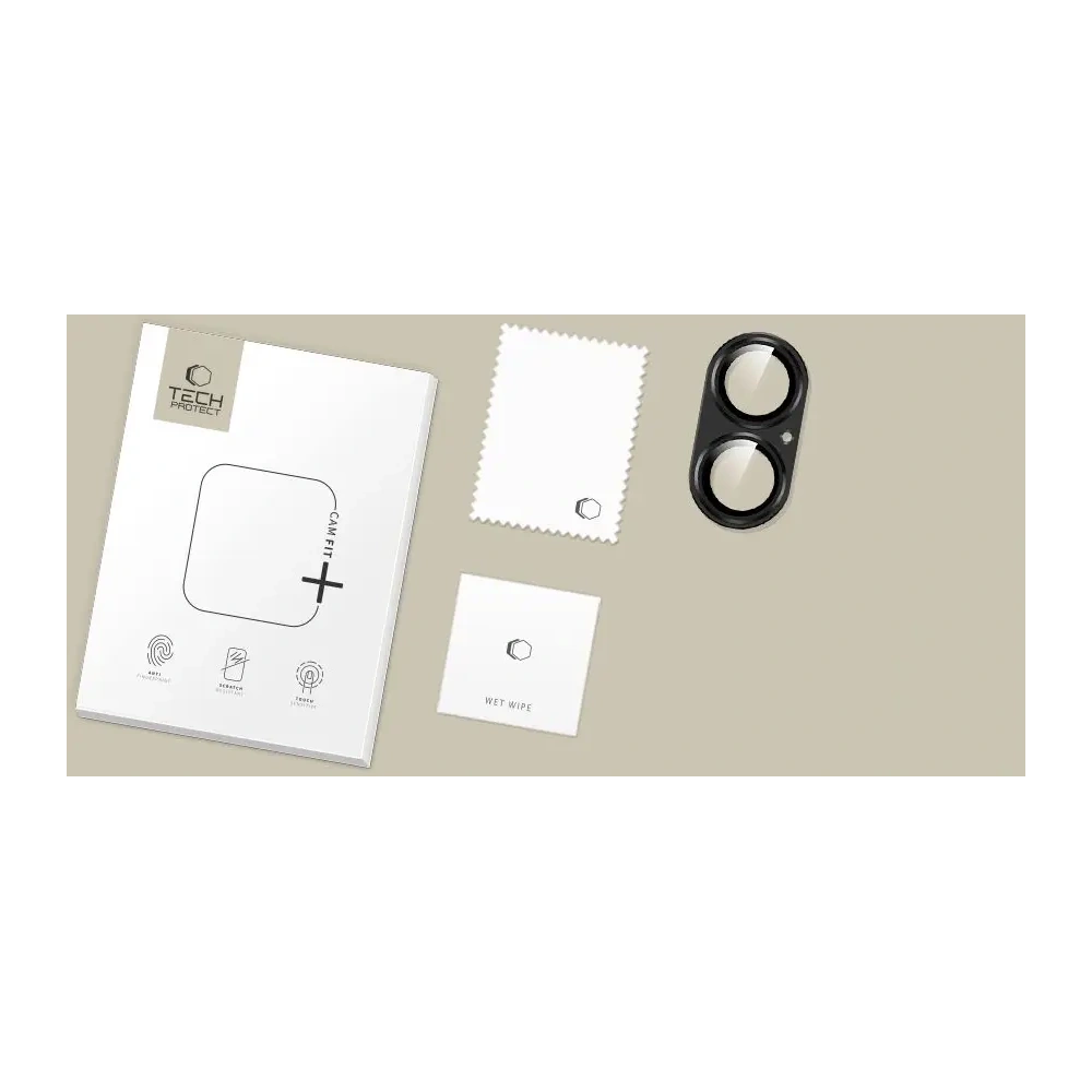 Osłona aparatu Tech-Protect Camfull Fit+ do Apple iPhone 17 Black