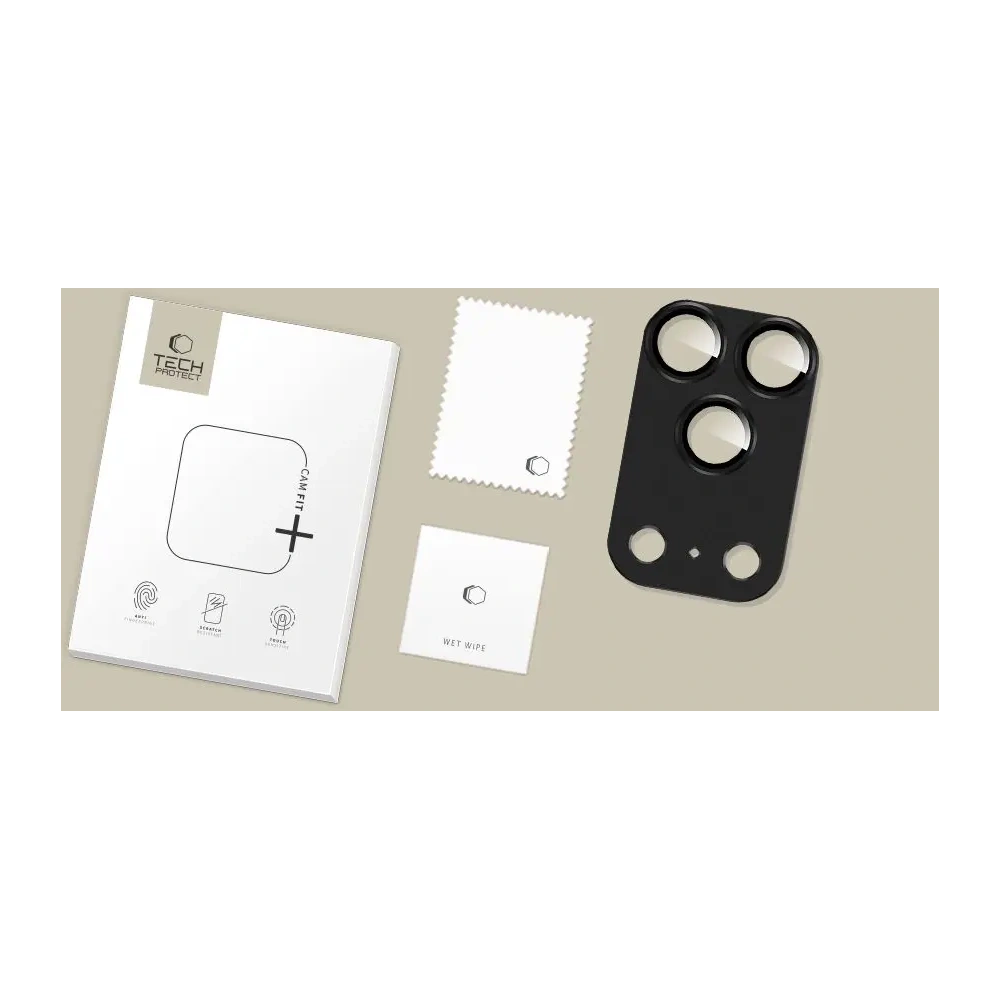 Osłona aparatu Tech-Protect Camfull Fit+ do Apple iPhone 17 Pro Max Black