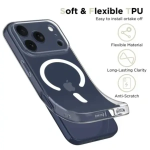 Etui Tech-Protect FlexAir MagSafe do Apple iPhone 17 Pro Max Clear
